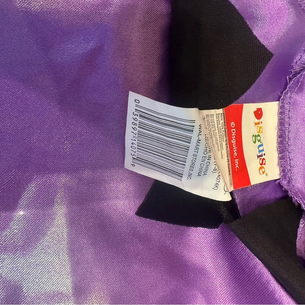 Disguise Witch Costume - Fuchsia, Violet, and Black - Picture 5 of 5
